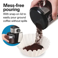2-14 Cup Burr Coffee Grinder with 18 Grind Settings