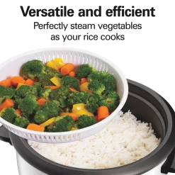 16 Cup Capacity (Cooked) Rice Cooker & Food Steamer