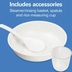 16 Cup Capacity (Cooked) Rice Cooker & Food Steamer