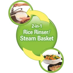 2-14 Cup Capacity (Cooked) Rice/Hot Cereal Cooker