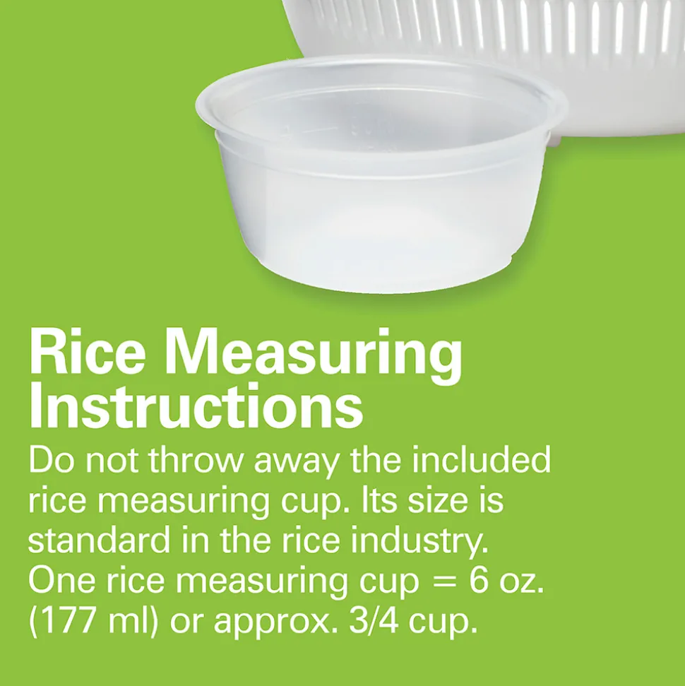 2-14 Cup Capacity (Cooked) Rice/Hot Cereal Cooker