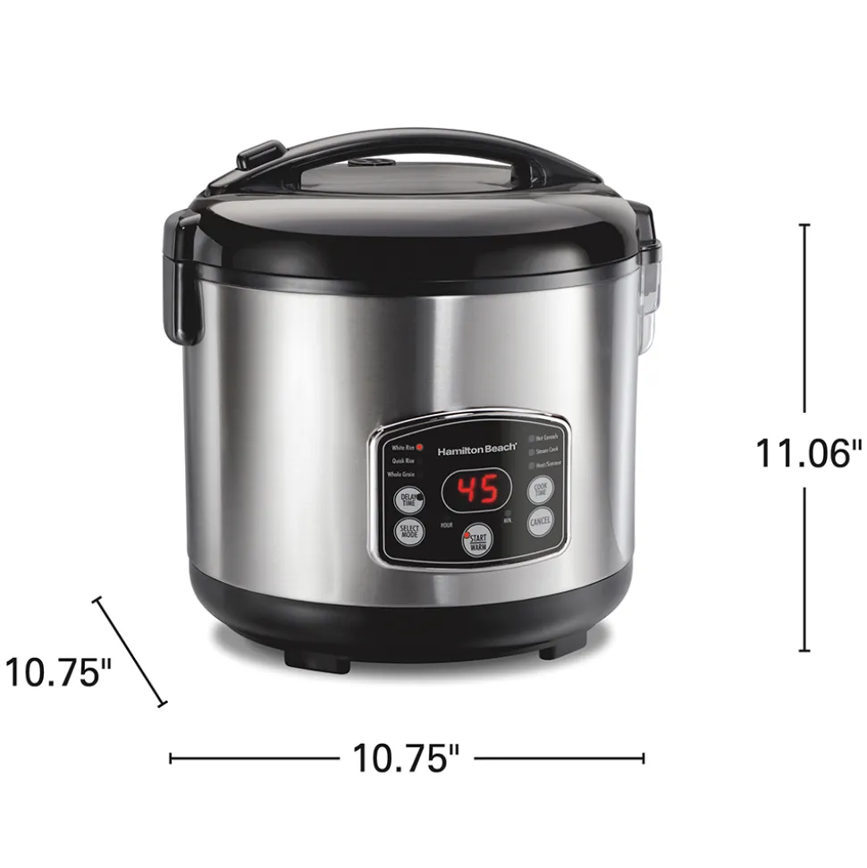 2-14 Cup Capacity (Cooked) Rice/Hot Cereal Cooker