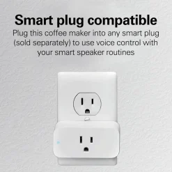 12 Cup Coffee Maker with Stainless Steel Accents