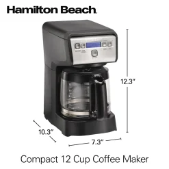 12 Cup Compact Programmable Coffee Maker