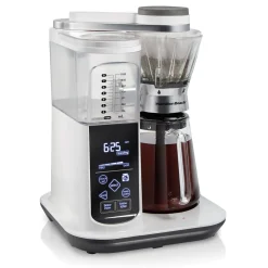 8 Cup Convenient Craft™ Automatic or Manual Pour-Over Coffee Brewer, White