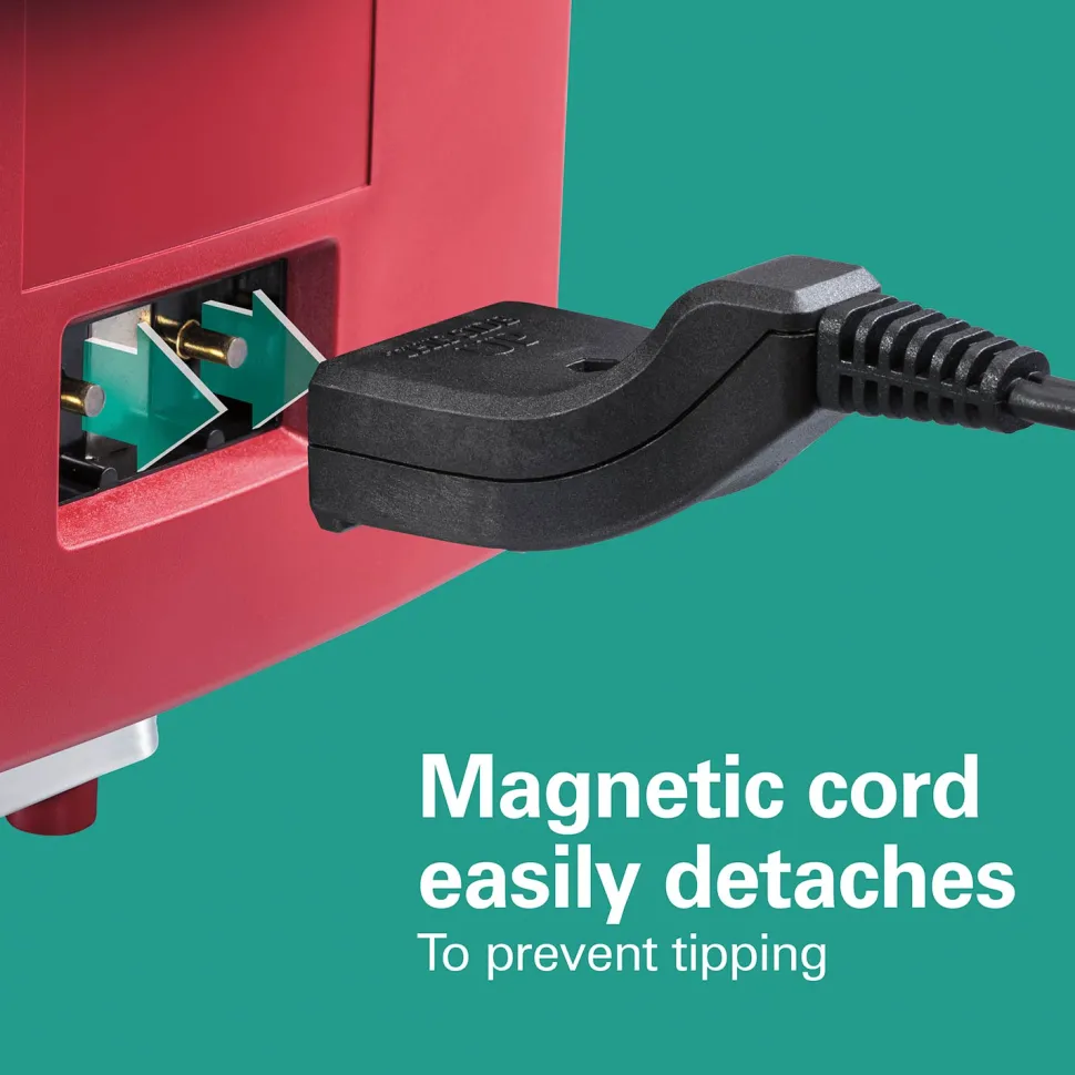 8 Cup Deep Fryer, Red