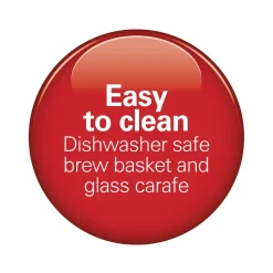 12 Cup Programmable Coffee Maker with 3 Settings