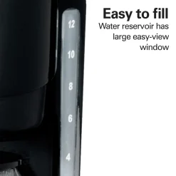 12 Cup Programmable Coffee Maker with 3 Settings