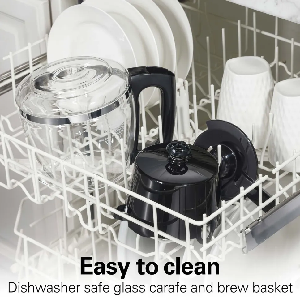 12 Cup Programmable Coffee Maker, Stainless Steel Accents