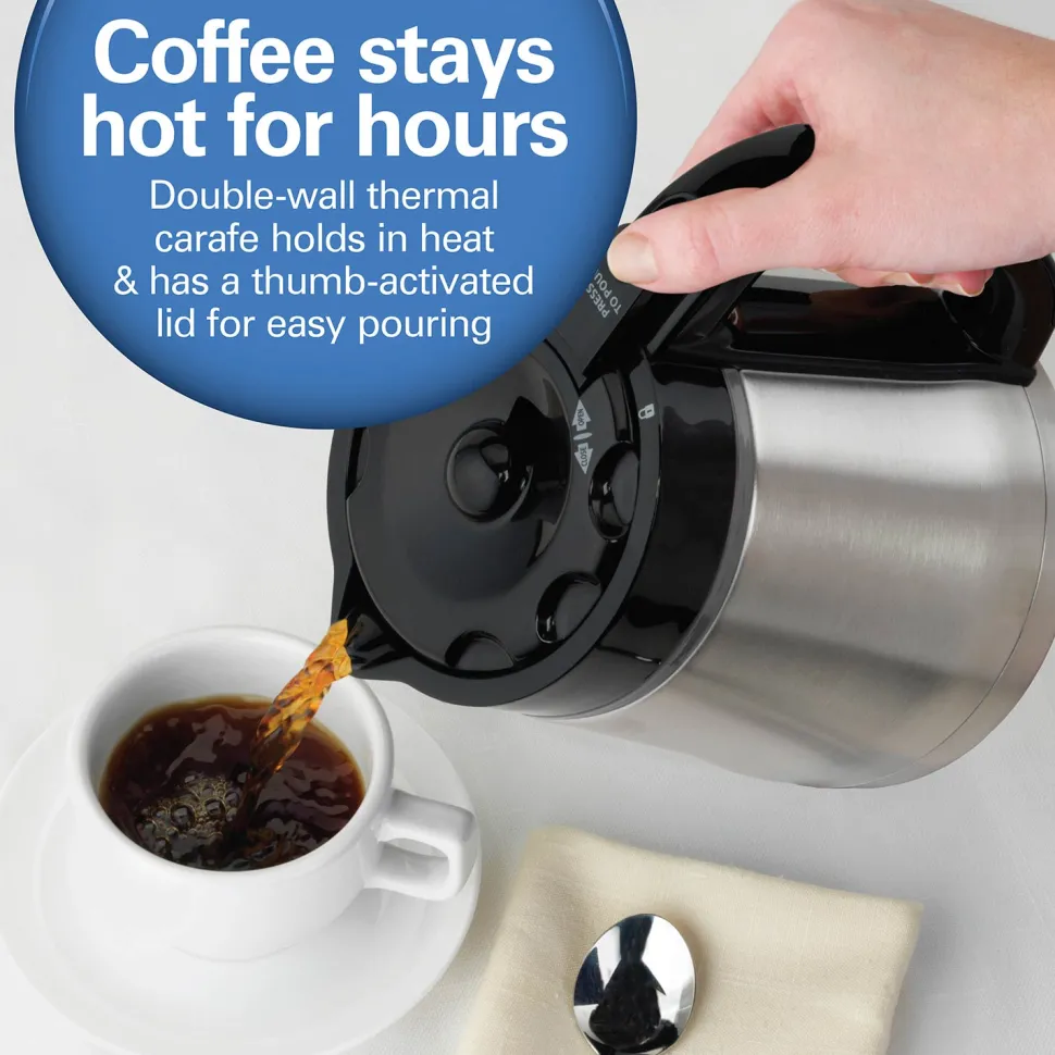 10 Cup Programmable Thermal Coffee Maker