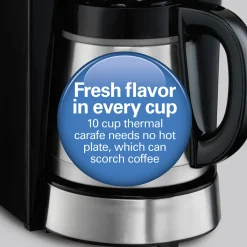 10 Cup Programmable Thermal Coffee Maker