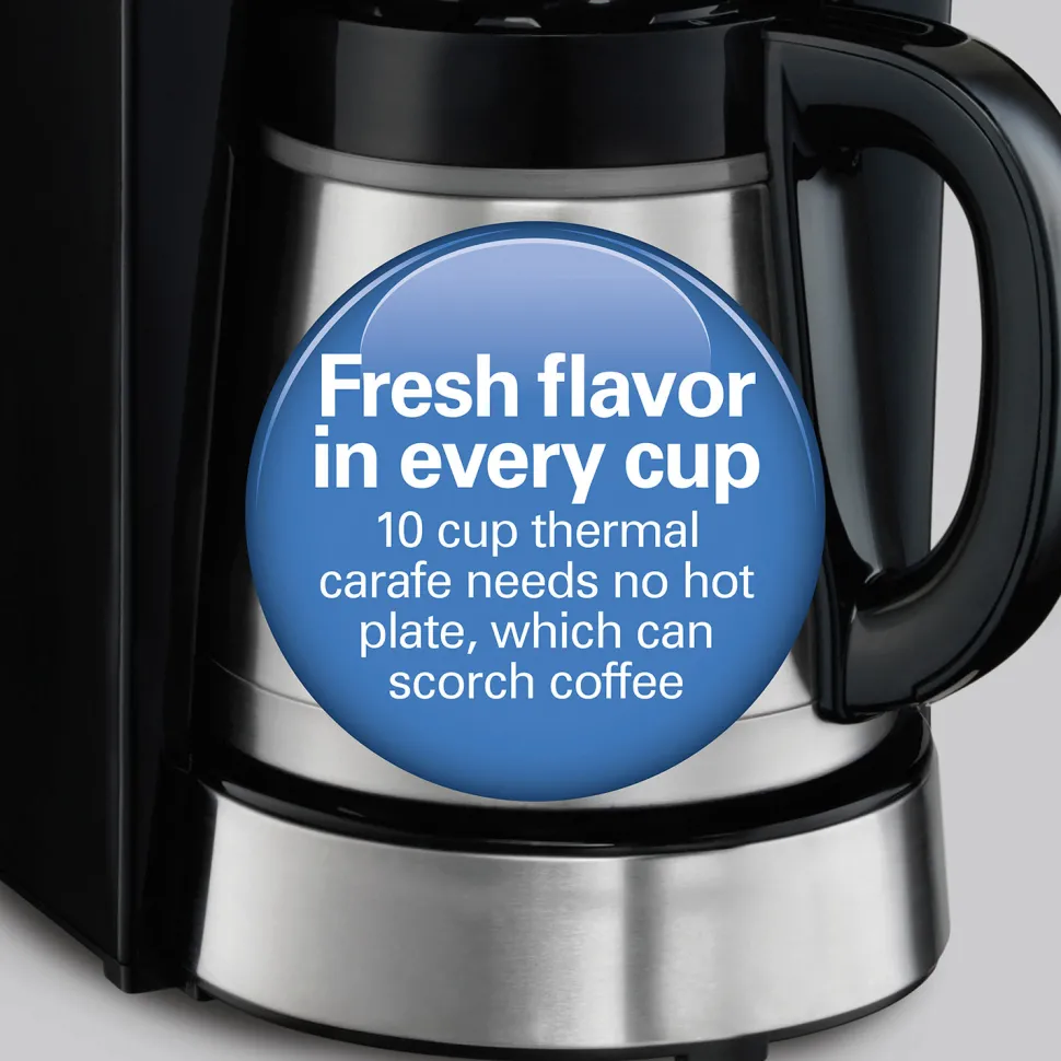 10 Cup Programmable Thermal Coffee Maker