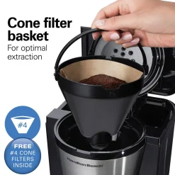 10 Cup Programmable Thermal Coffee Maker