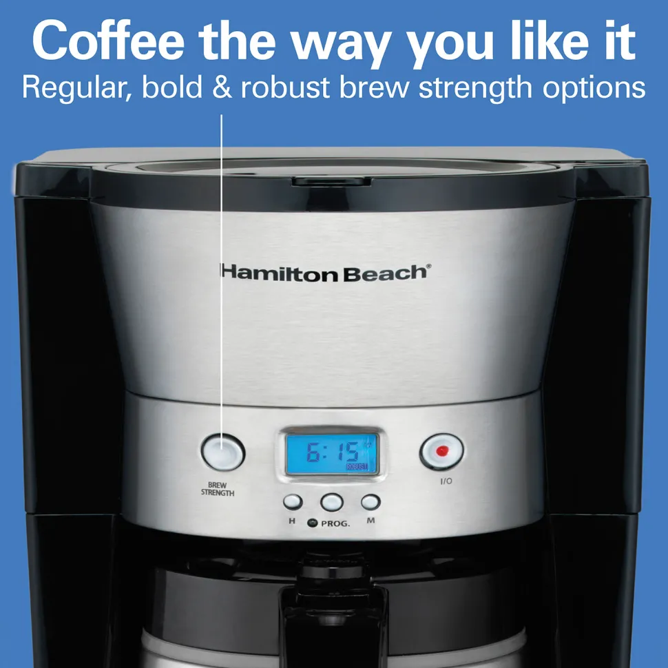10 Cup Programmable Thermal Coffee Maker