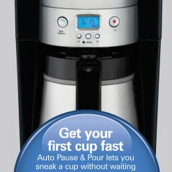 10 Cup Programmable Thermal Coffee Maker