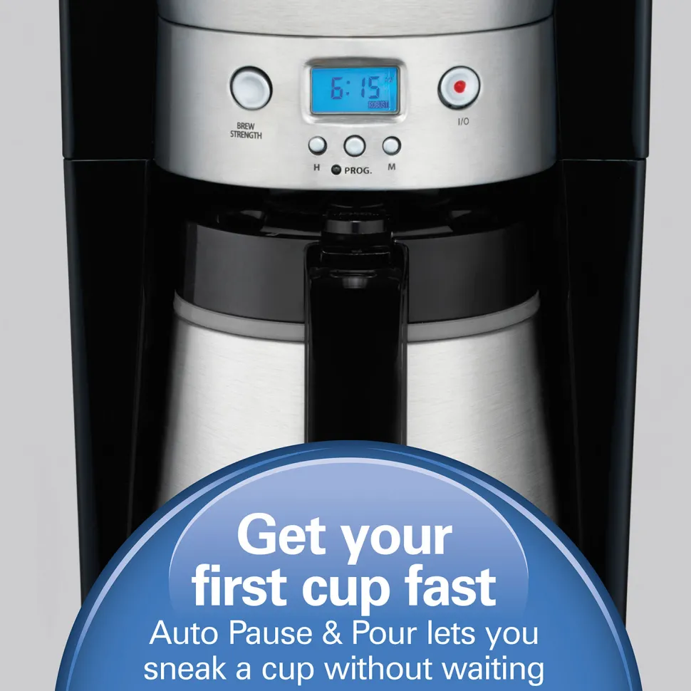 10 Cup Programmable Thermal Coffee Maker