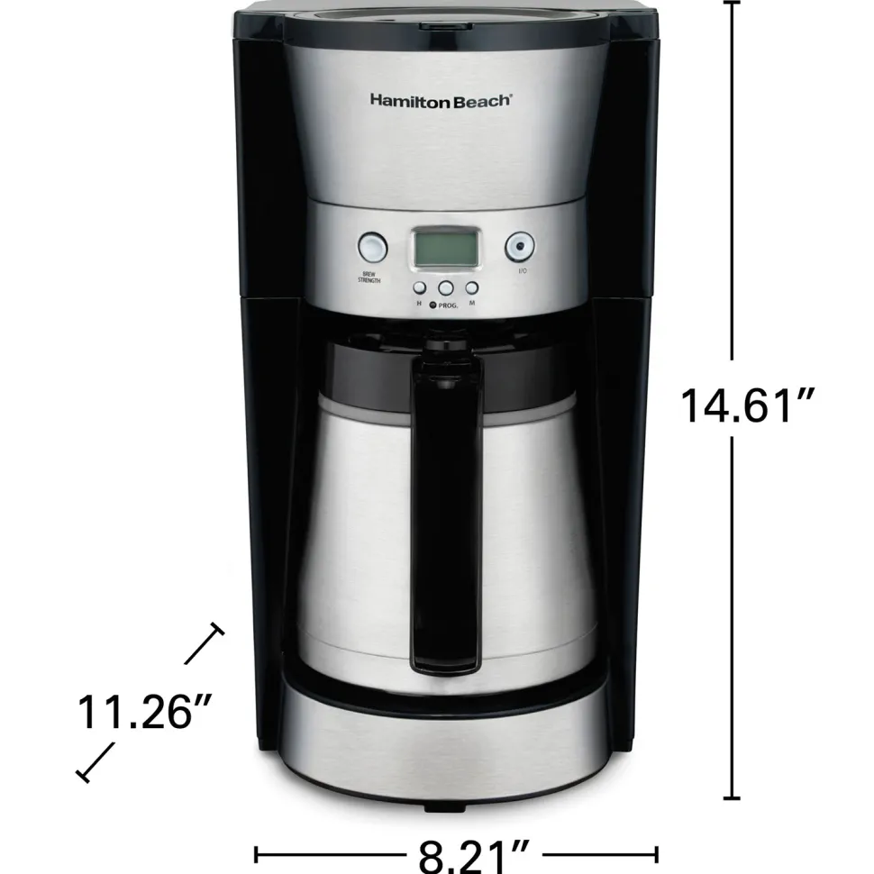 10 Cup Programmable Thermal Coffee Maker