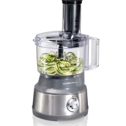 10 Cup Spiralizing Food Processor, Silver