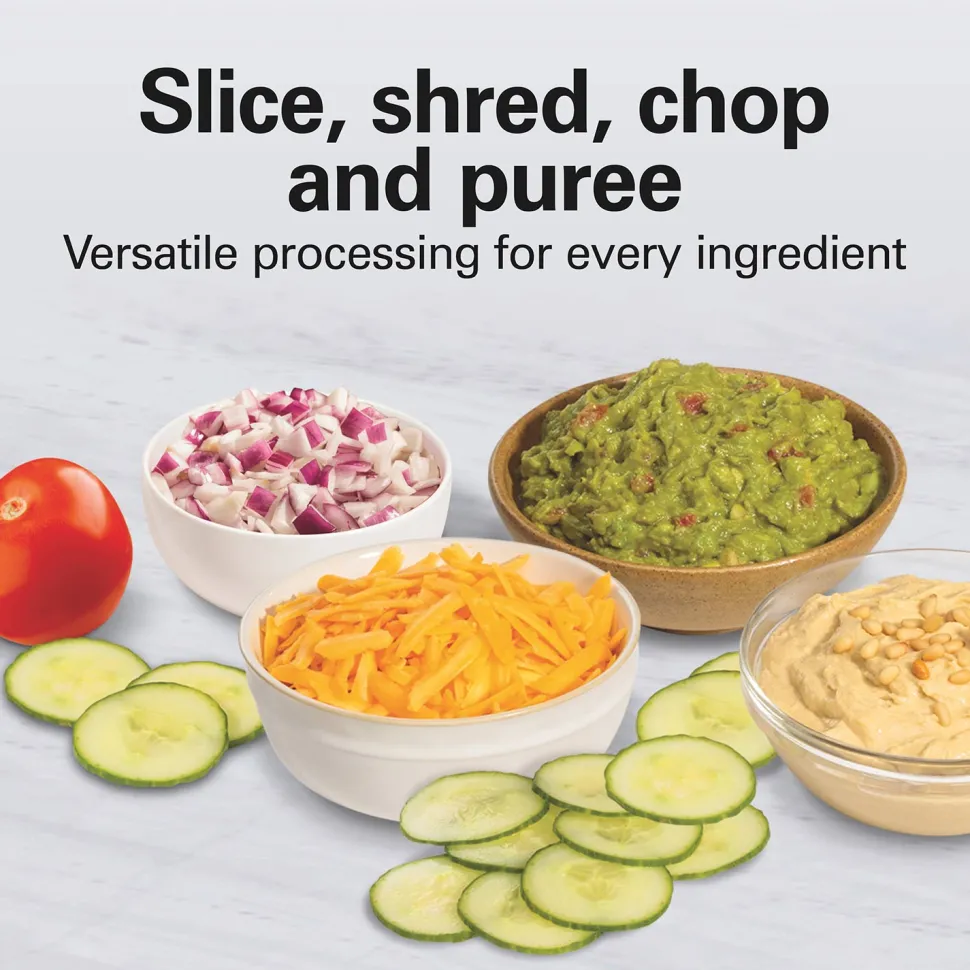 12 Cup Stack & Snap™ Food Processor