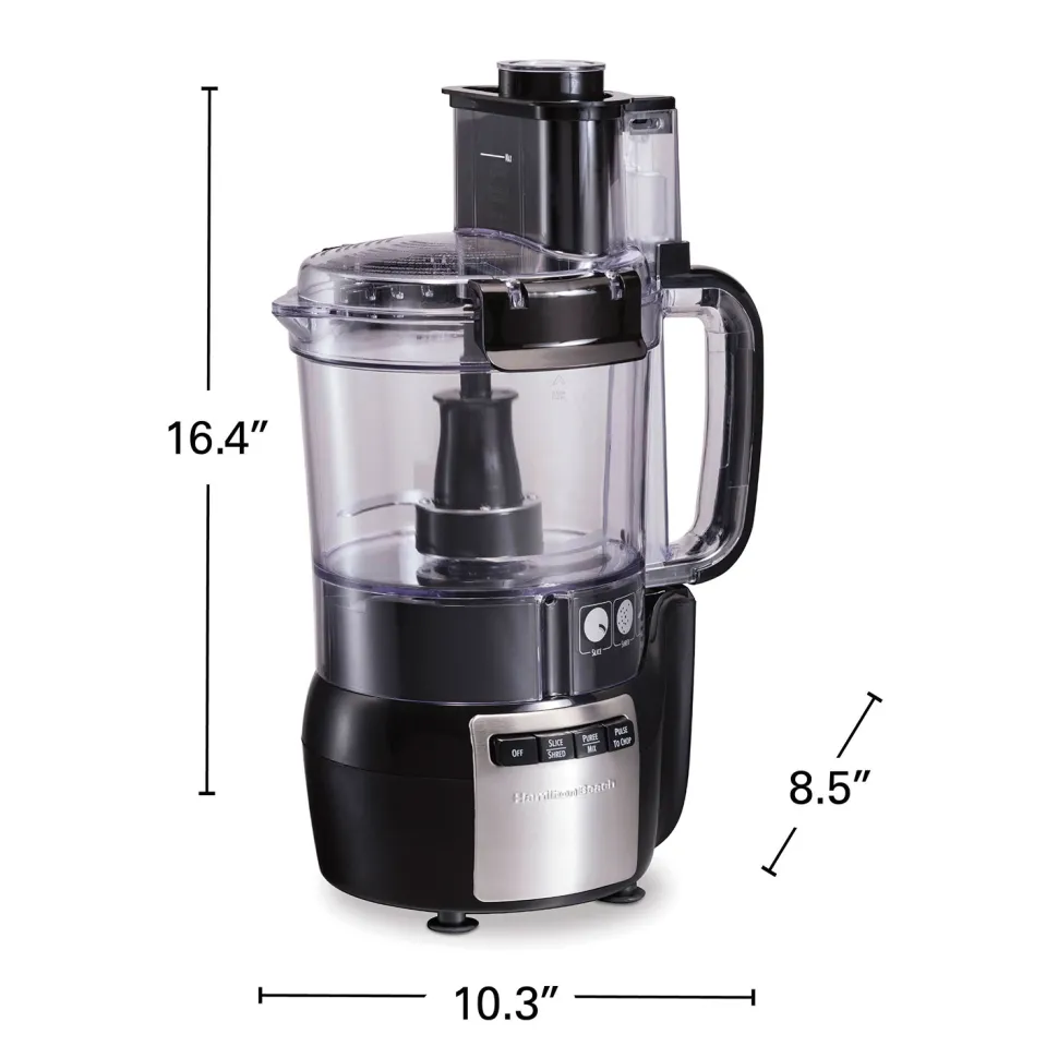 12 Cup Stack & Snap™ Food Processor