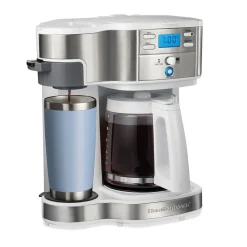 12 Cup 2-Way Programmable Coffee Maker White