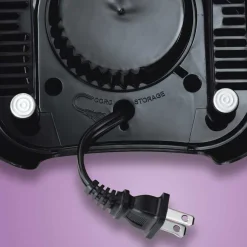 12 Function Blender & Chopper with Mess-free 40oz Glass Jar, 700W Black & Stainless