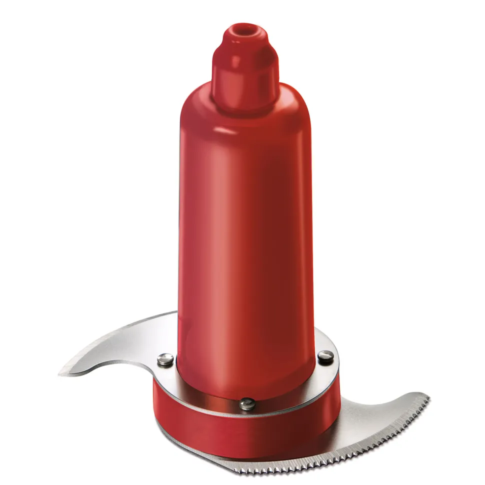 12 Function Blender & Chopper with 40oz Glass Jar, 700W Red