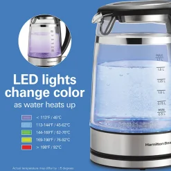 1.7 L Double Wall LED Kettle