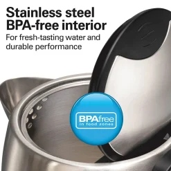 1.2 Liter Easy-Grip Electric Kettle