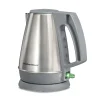 1 Liter Electric Kettle, Gray & Stainless