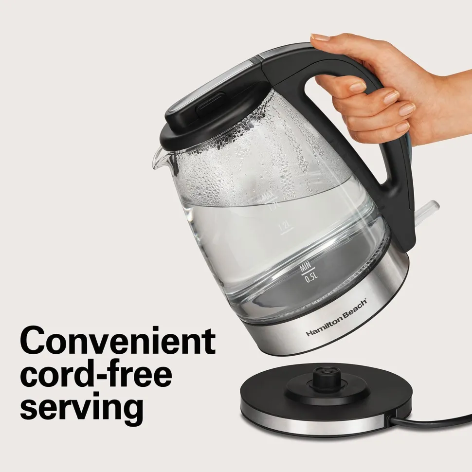 1.7 Liter Glass Electric Kettle