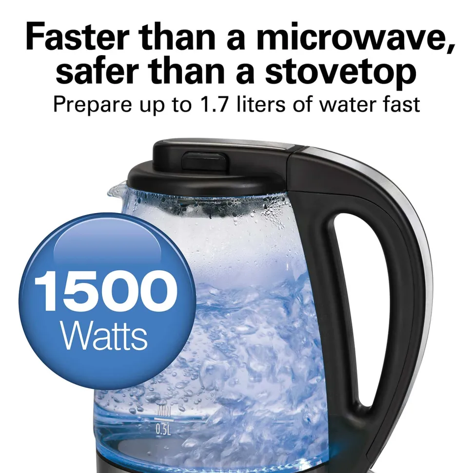 1.7 Liter Glass Kettle