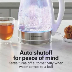 1.7 Liter Iridescent Glass Kettle