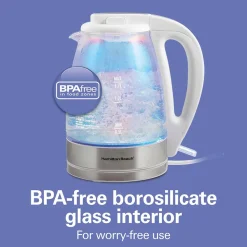 1.7 Liter Iridescent Glass Kettle