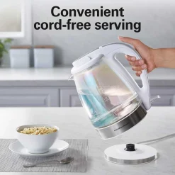 1.7 Liter Iridescent Glass Kettle