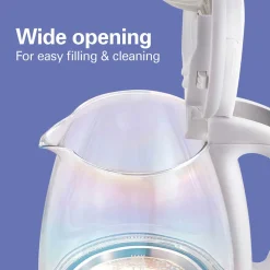 1.7 Liter Iridescent Glass Kettle