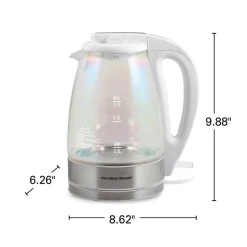 1.7 Liter Iridescent Glass Kettle