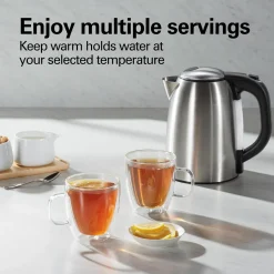 1.7 Liter Smart Kettle, Stainless Steel