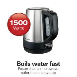 1 Liter Stainless Steel Electric Kettle