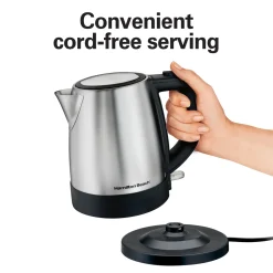1 Liter Stainless Steel Electric Kettle