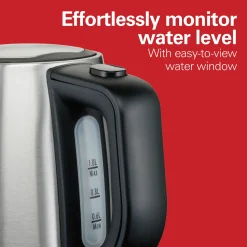 1 Liter Stainless Steel Electric Kettle