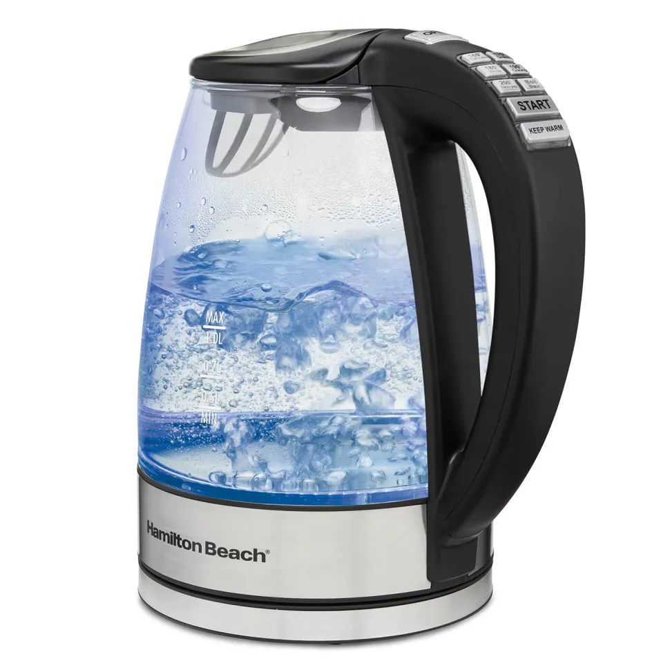 1.7 Liter Variable Temperature Glass Kettle