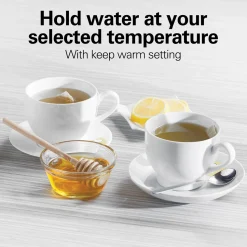 1.7 Liter Variable Temperature Glass Kettle