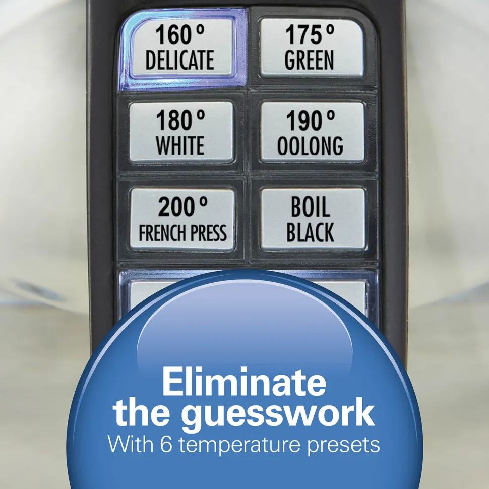 1.7 Liter Variable Temperature Glass Kettle