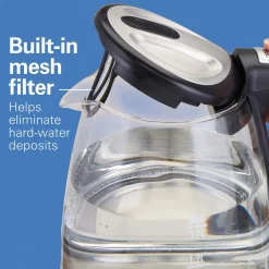 1.7 Liter Variable Temperature Glass Kettle