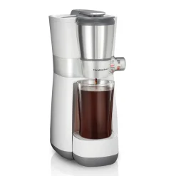 16 Oz. Convenient Craft Rapid Cold Brew and Hot Coffee Maker, White