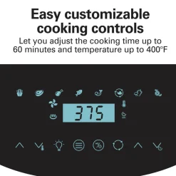 11.6 Qt. / 11 Liter Digital Air Fryer Oven with Rotisserie