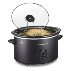 5 Quart Easy Serve Programmable Slow Cooker