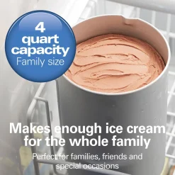 4 Quart Ice Cream Maker