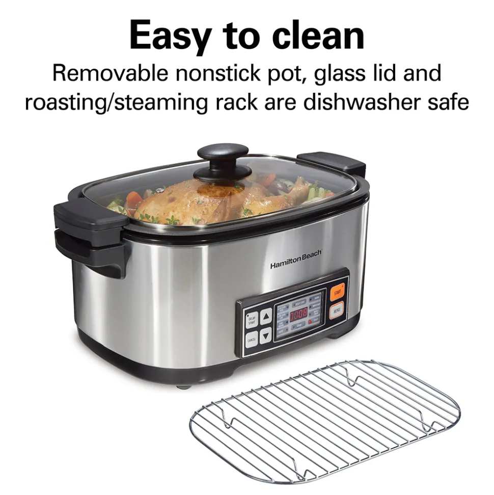 6 Quart 9-in-1 Multi-Cooker/Rice Cooker